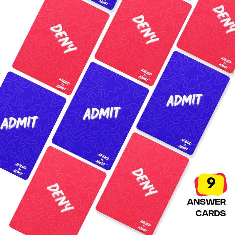 Afraid to Admit | the Party Game for Unpopular Opinions