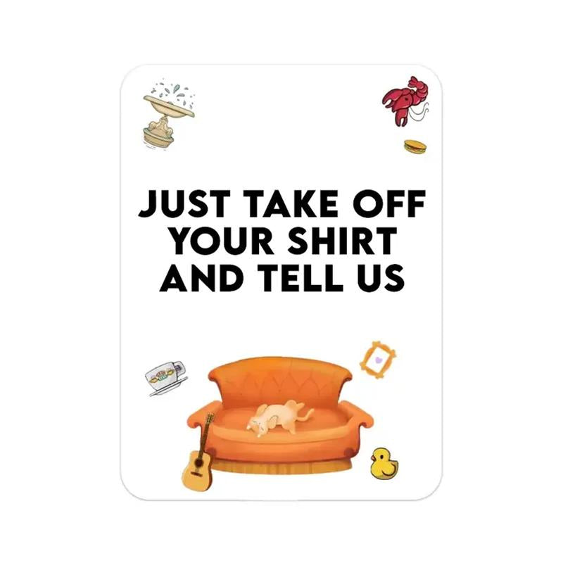 Cards against FRIENDS Jumbo Pack- 500+ Cards for Parties and Game-Nights