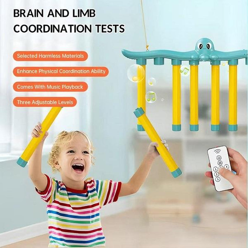 Reflex Challenge Game - Reaction Training, Hand Eye Coordination Training, Catching Sticks Game, English Version Hand Eye Coordination Toys.