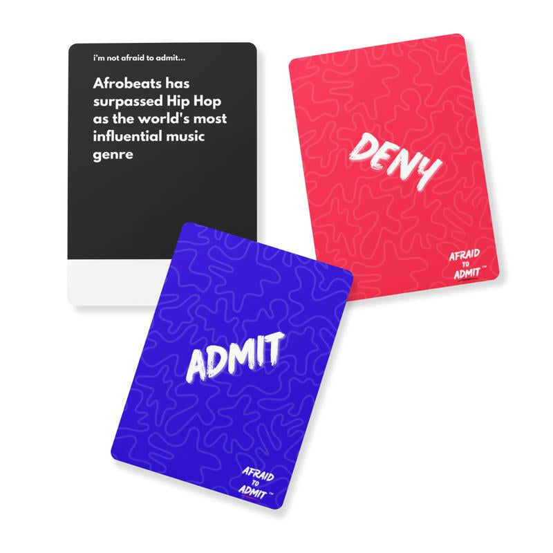 Afraid to Admit | the Party Game for Unpopular Opinions