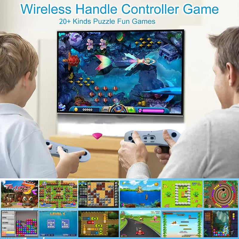 Wireless Dance Mat for TV – Fun Interactive Fitness Game for Kids & Adults | LED Lights, Music & Step Challenge | Tiktok Trending! Remote Neon Game Stick Multifunction Colorful