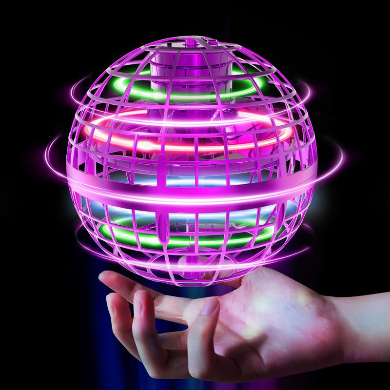 Tikduck Flying Orb Ball Toys Educational Gift Multicoloured Game Boomerang Hand Controlled Mini Drone Cosmic Globe Spinning Boys Girls Outdoor