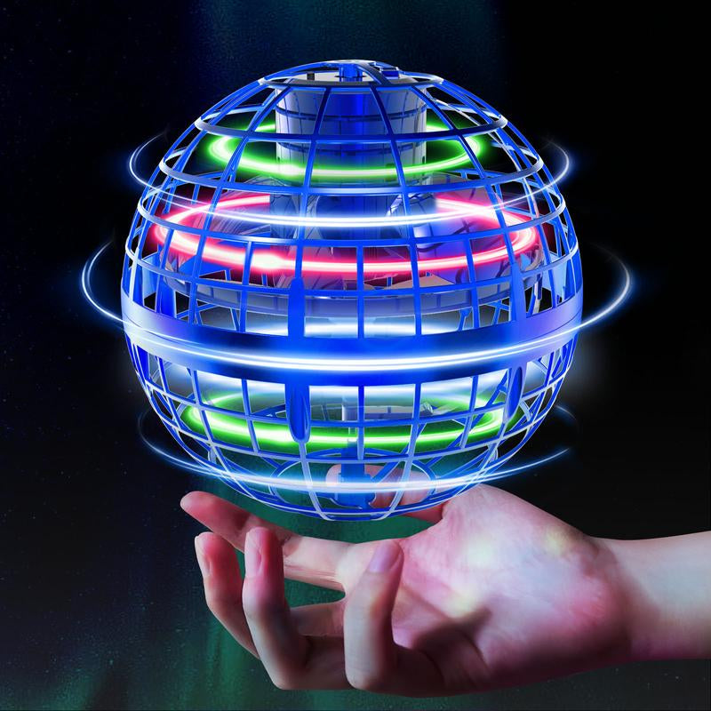Tikduck Flying Orb Ball Toys Educational Gift Multicoloured Game Boomerang Hand Controlled Mini Drone Cosmic Globe Spinning Boys Girls Outdoor
