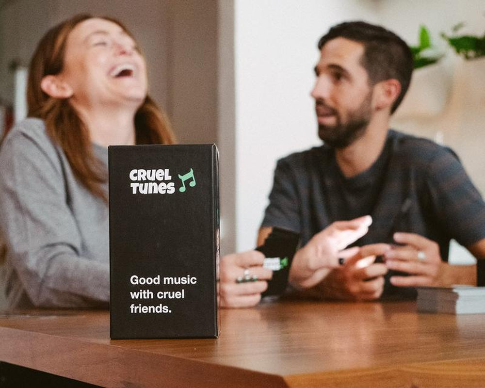 Cruel Tunes - the Hilarious Adult Party Game for Music Lovers| Fun Game for Pregames, Game Nights, and Drinking Games| Card Games, Board Games, Tabletop Games