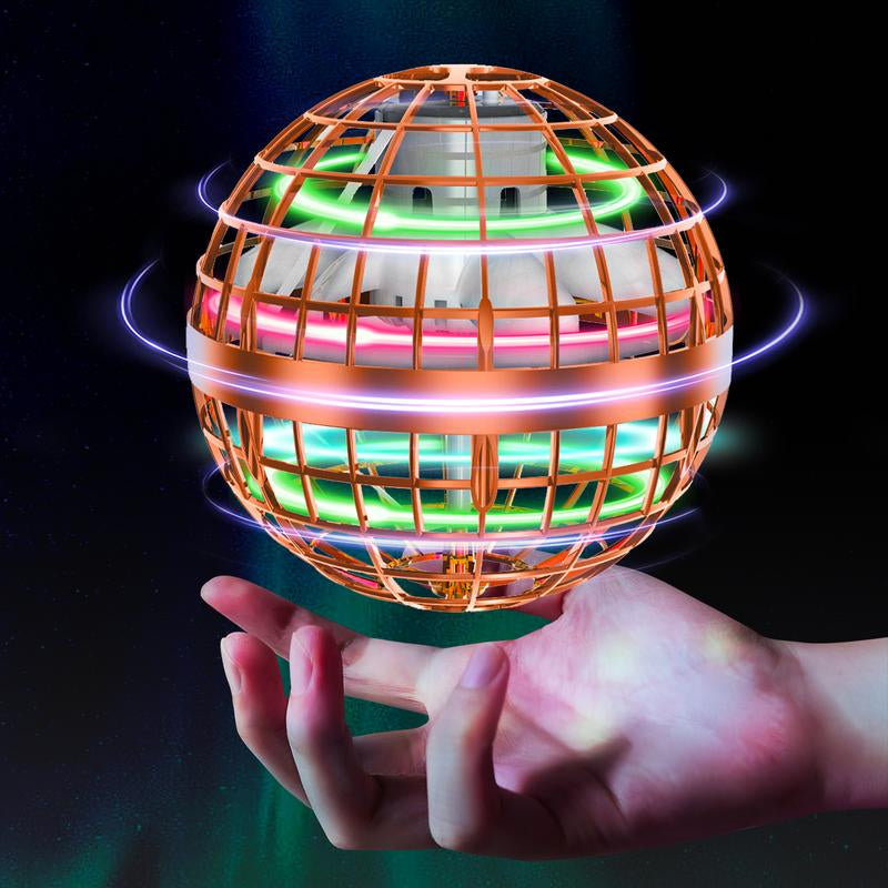 Tikduck Flying Orb Ball Toys Educational Gift Multicoloured Game Boomerang Hand Controlled Mini Drone Cosmic Globe Spinning Boys Girls Outdoor