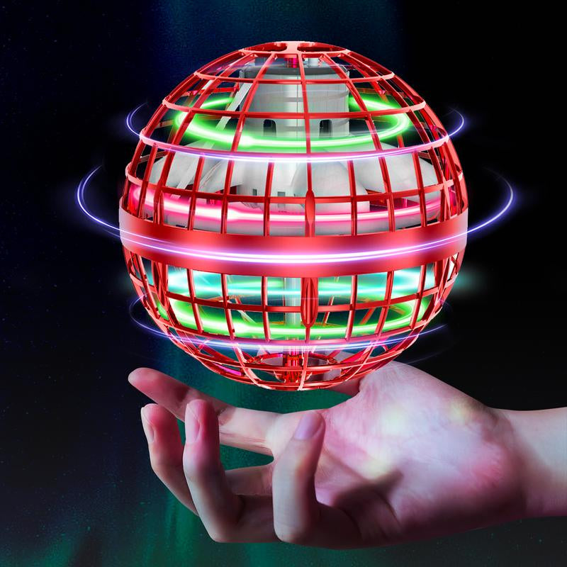 Tikduck Flying Orb Ball Toys Educational Gift Multicoloured Game Boomerang Hand Controlled Mini Drone Cosmic Globe Spinning Boys Girls Outdoor