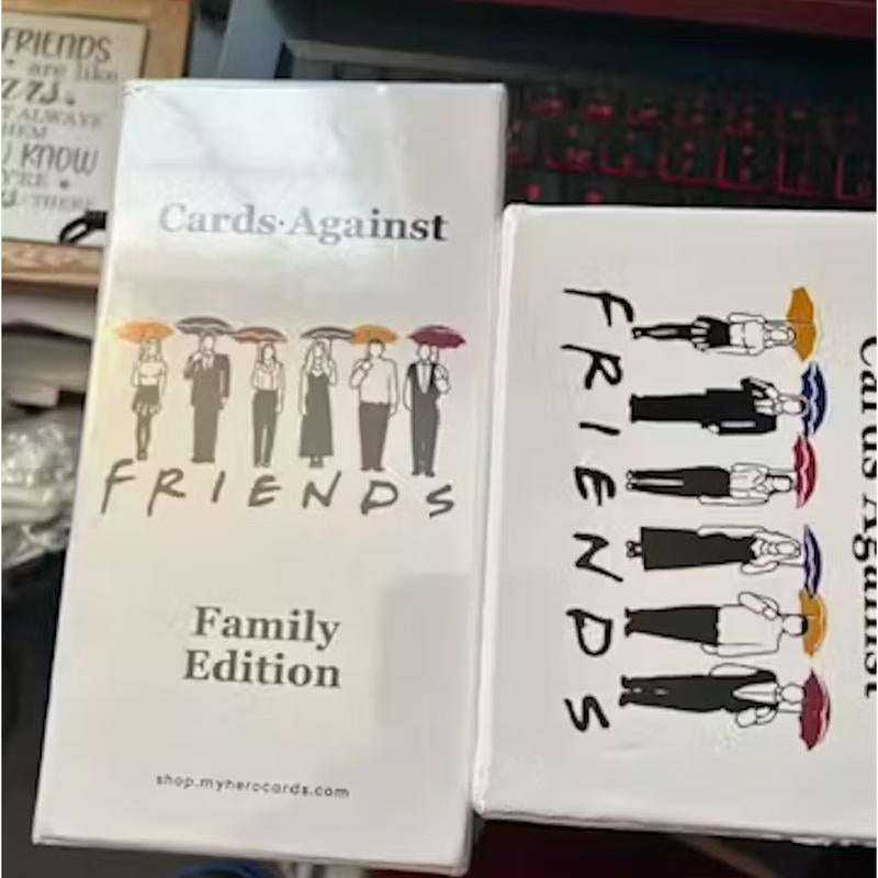 Cards against FRIENDS Jumbo Pack- 500+ Cards for Parties and Game-Nights