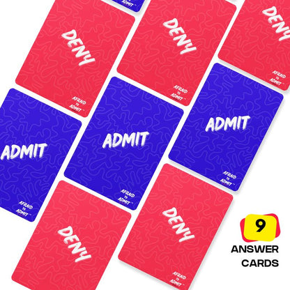 Afraid to Admit | the Party Game for Unpopular Opinions