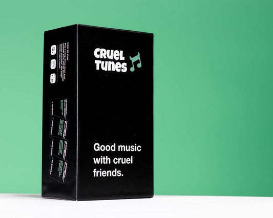 Cruel Tunes - the Hilarious Adult Party Game for Music Lovers| Fun Game for Pregames, Game Nights, and Drinking Games| Card Games, Board Games, Tabletop Games