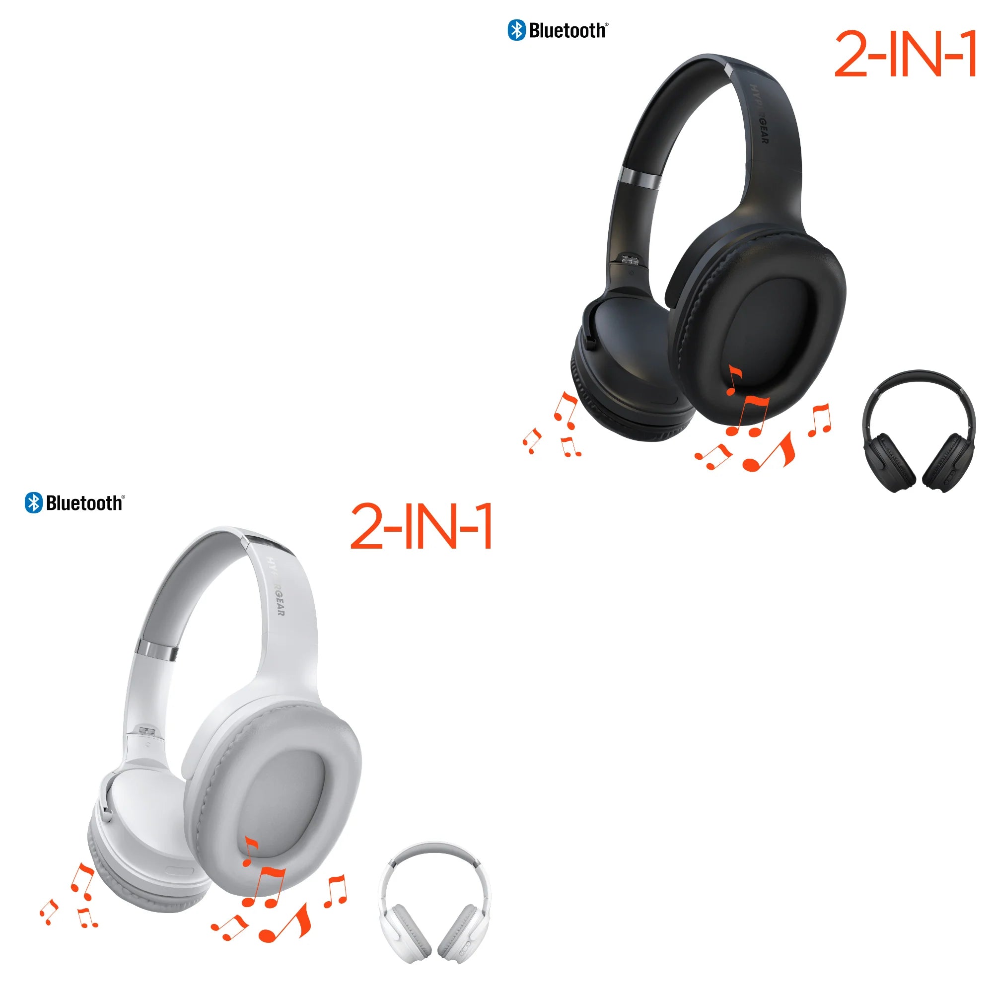 Hypergear 2-in-1 Headphones and Speaker Combo