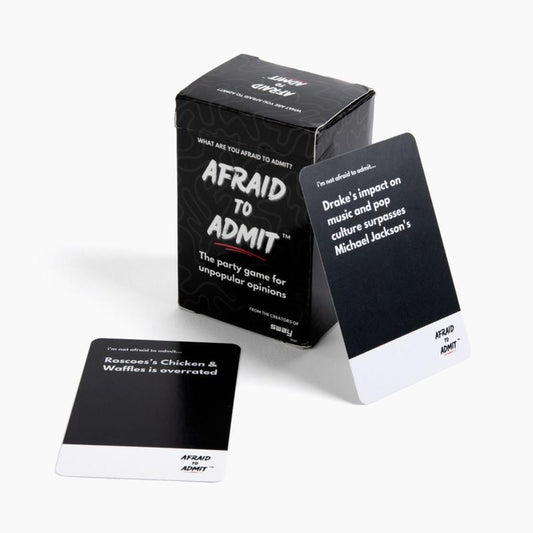 Afraid to Admit | the Party Game for Unpopular Opinions