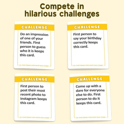 Do Your Friends Even Know Each Other? Ultimate Party Game for Adults and Teens