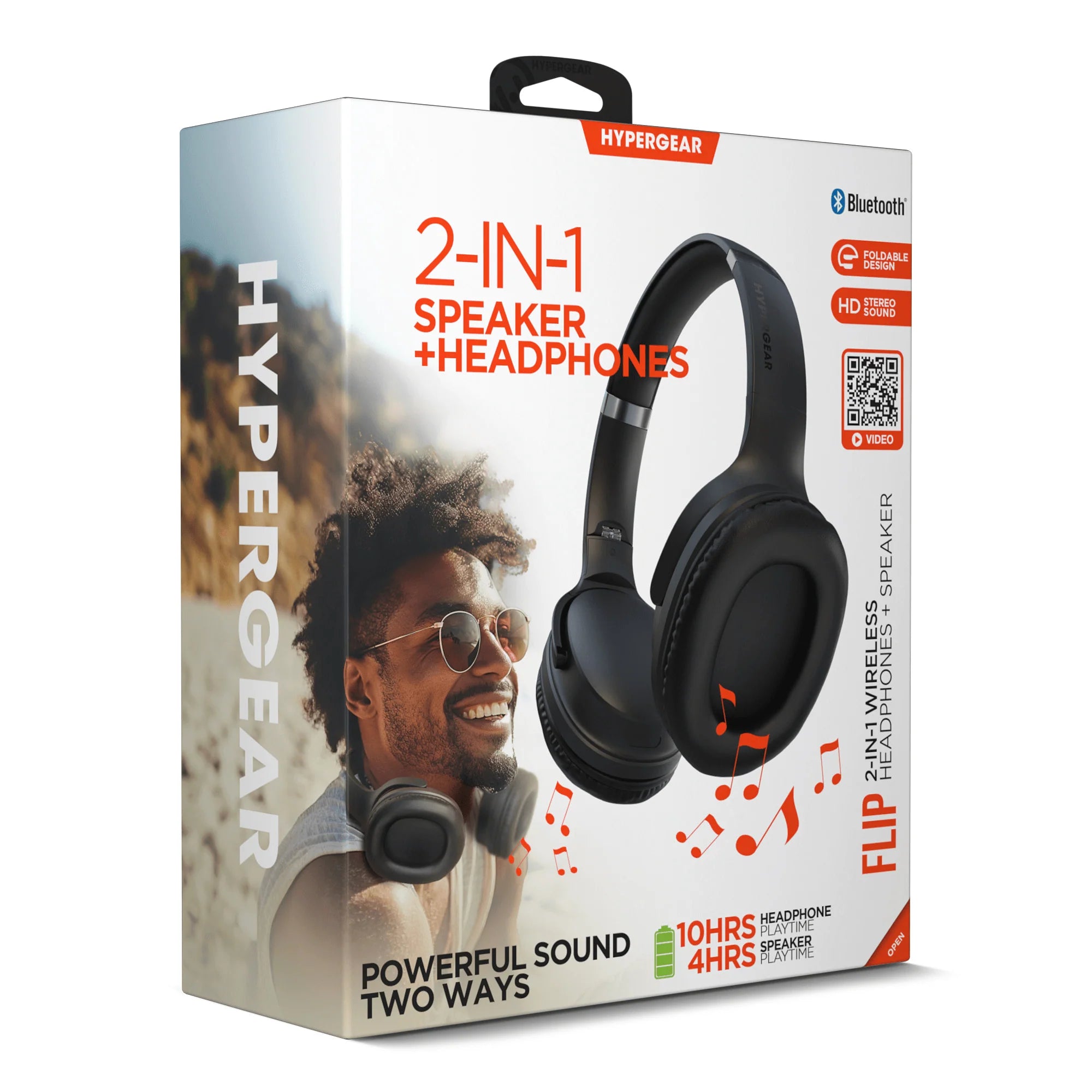 Hypergear 2-in-1 Headphones and Speaker Combo