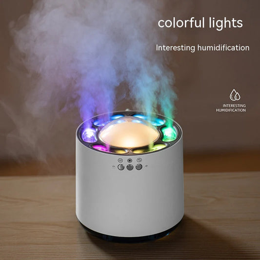 Desktop Mist Humidifier for Office and Home Porous Decor