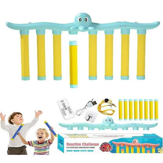Reflex Challenge Game - Reaction Training, Hand Eye Coordination Training, Catching Sticks Game, English Version Hand Eye Coordination Toys.